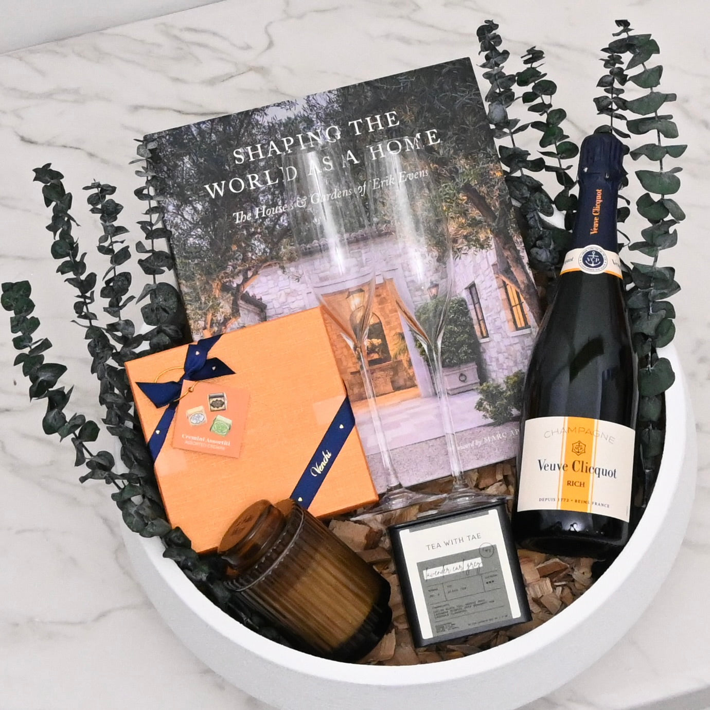 The Veuve Clicquot Garden Estate Luxury Gift Bowl