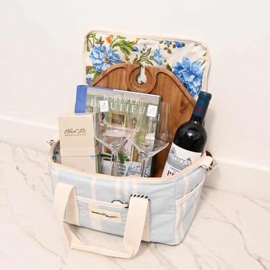 The Garden Picnic Luxury Wine Tote