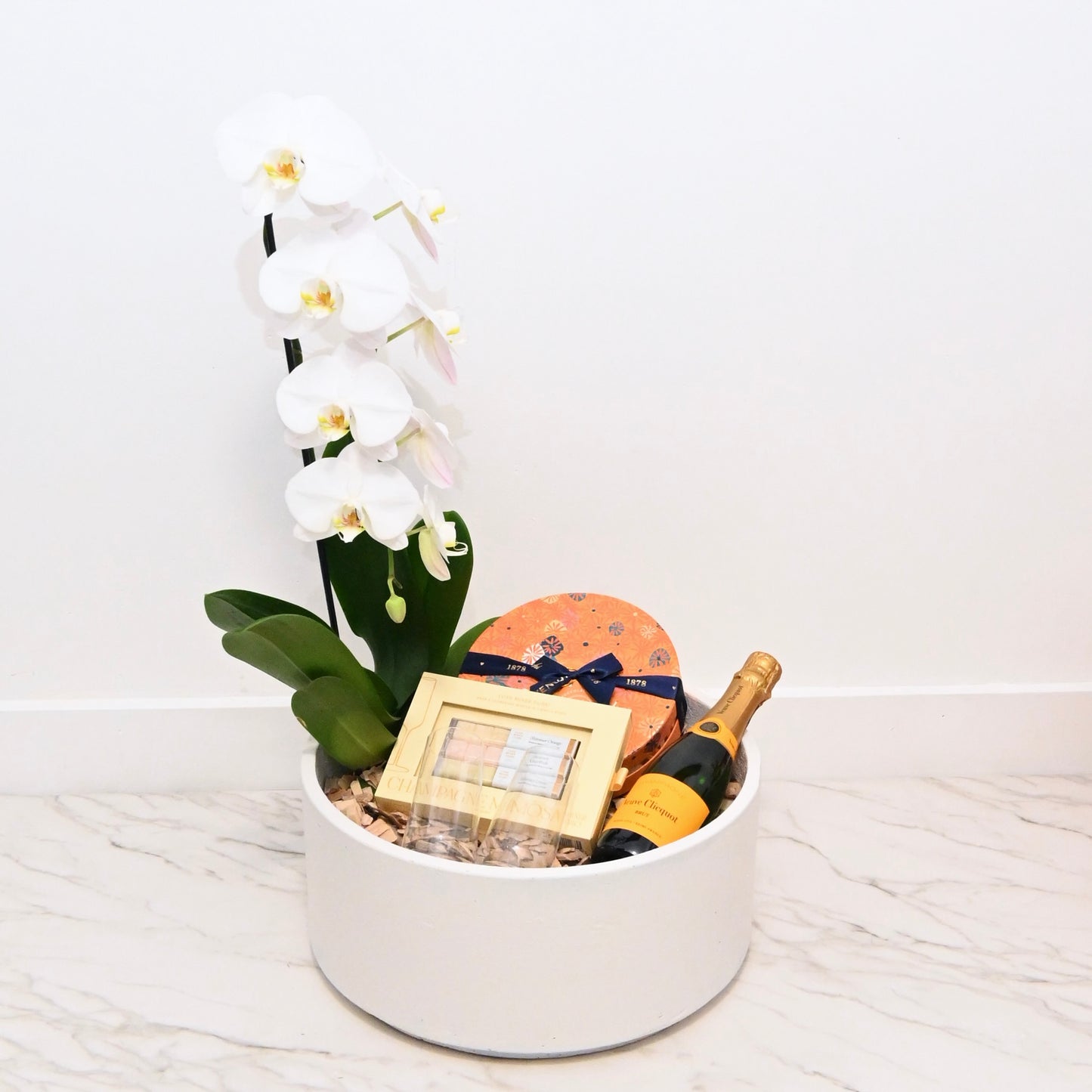 The Orchid & Veuve Clicquot Luxury Gift Bowl