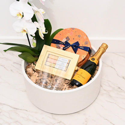 The Orchid & Veuve Clicquot Luxury Gift Bowl