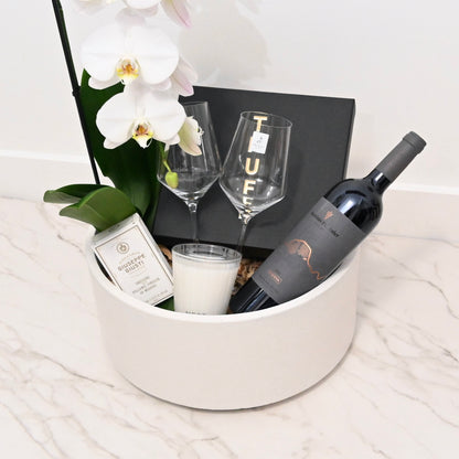 The Amalfi Orchid & Italian Indulgence Luxury Gift Bowl