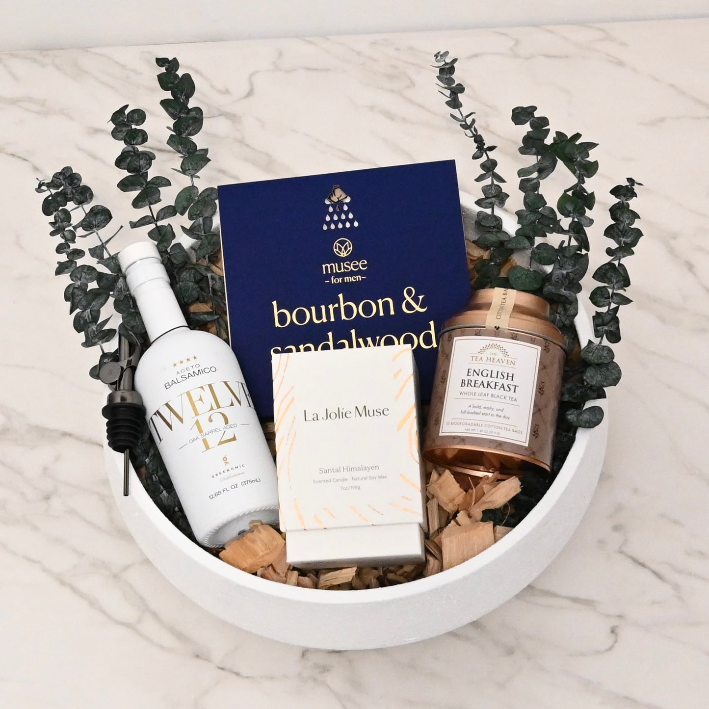 The Bourbon & Sandalwood Gentleman’s Luxury Gift Bowl