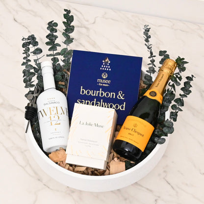 The Veuve Clicquot Bourbon & Sandalwood Luxury Gift Bowl