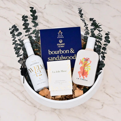 The Bourbon & Italian Artisan Indulgence Luxury Gift Bowl