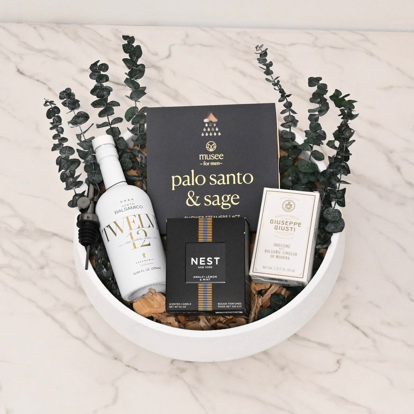 The Palo Santo & Amalfi Luxury Gourmet Gift Bowl