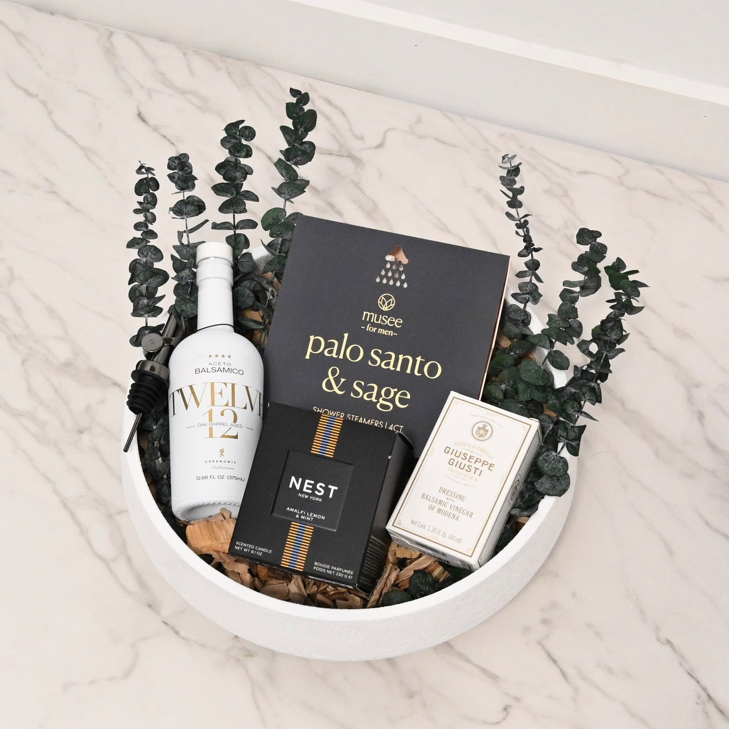 The Palo Santo & Amalfi Luxury Gourmet Gift Bowl