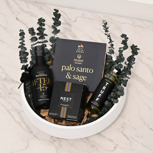 The Palo Santo, Truffle & Amalfi Luxury Gourmet Gift Bowl