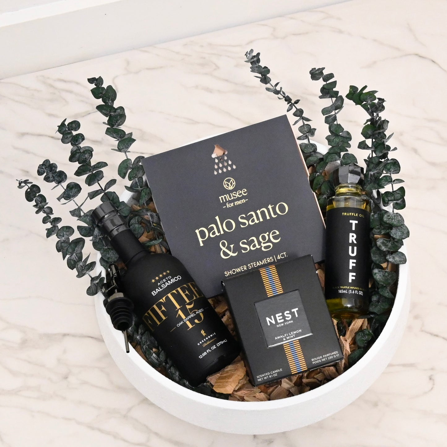 The Palo Santo, Truffle & Amalfi Luxury Gourmet Gift Bowl