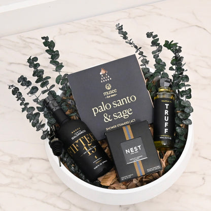 The Palo Santo, Truffle & Amalfi Luxury Gourmet Gift Bowl