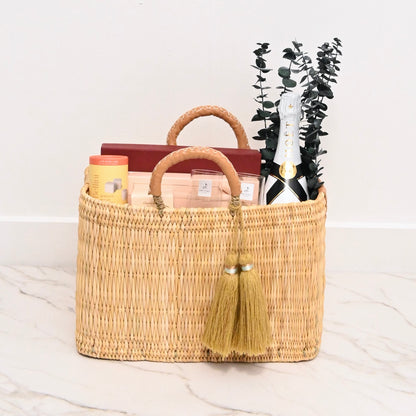 The Golden Indulgence Champagne & Truffle Luxury Tote