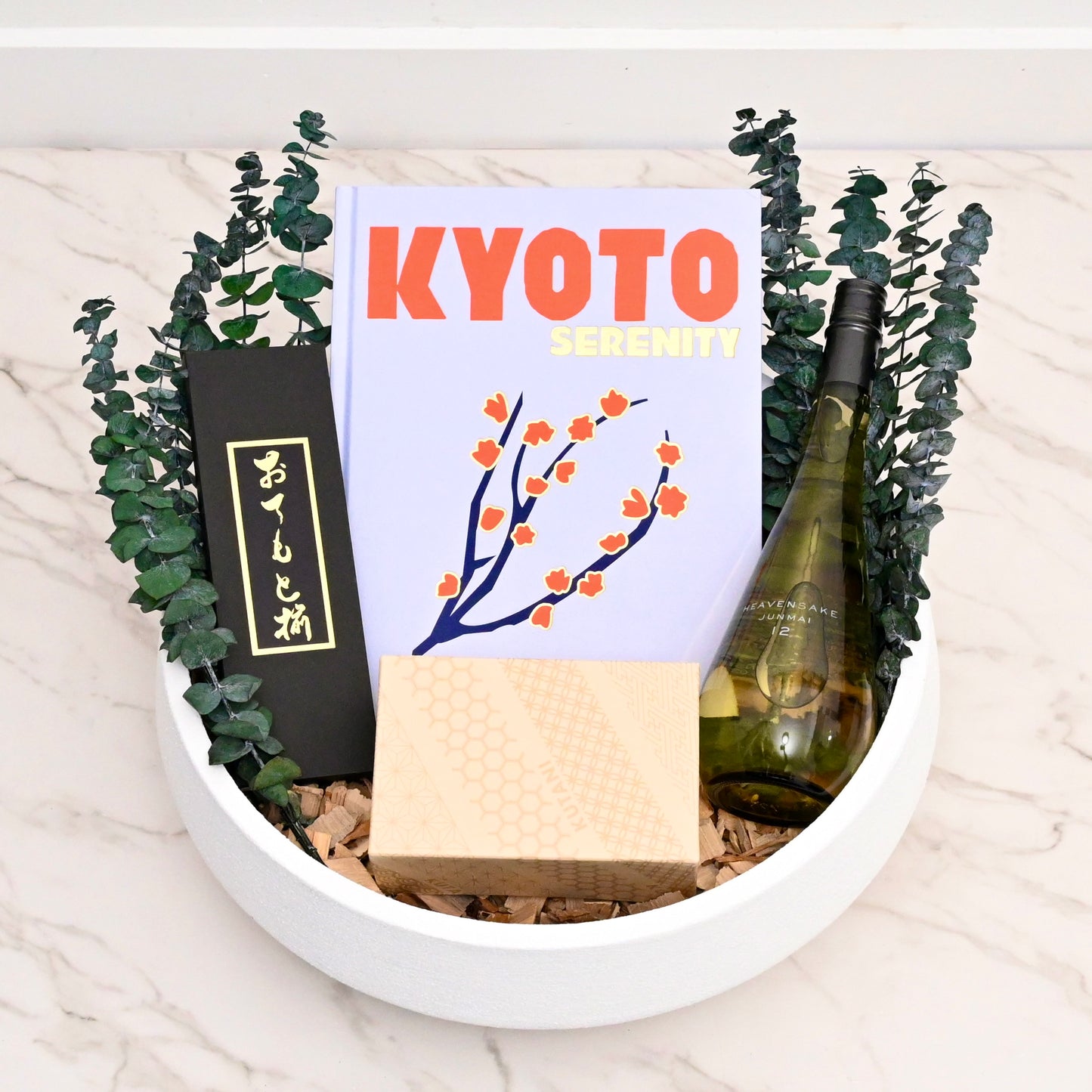The Kyoto Serenity Sake & Cherry Blossom Luxury Gift Bowl