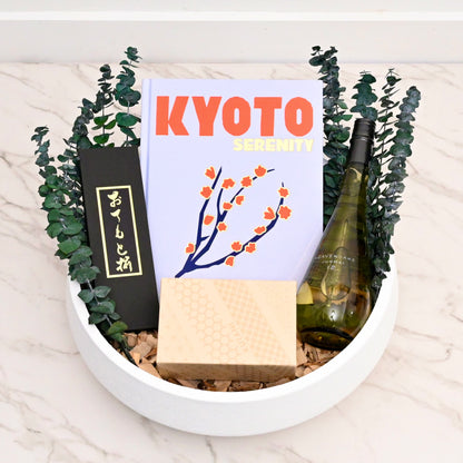 The Kyoto Serenity Sake & Cherry Blossom Luxury Gift Bowl