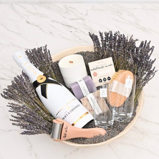 Lavender Luxe Champagne & Spa Indulgence
