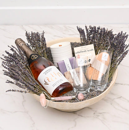 Lavender Luxe Champagne & Spa Indulgence