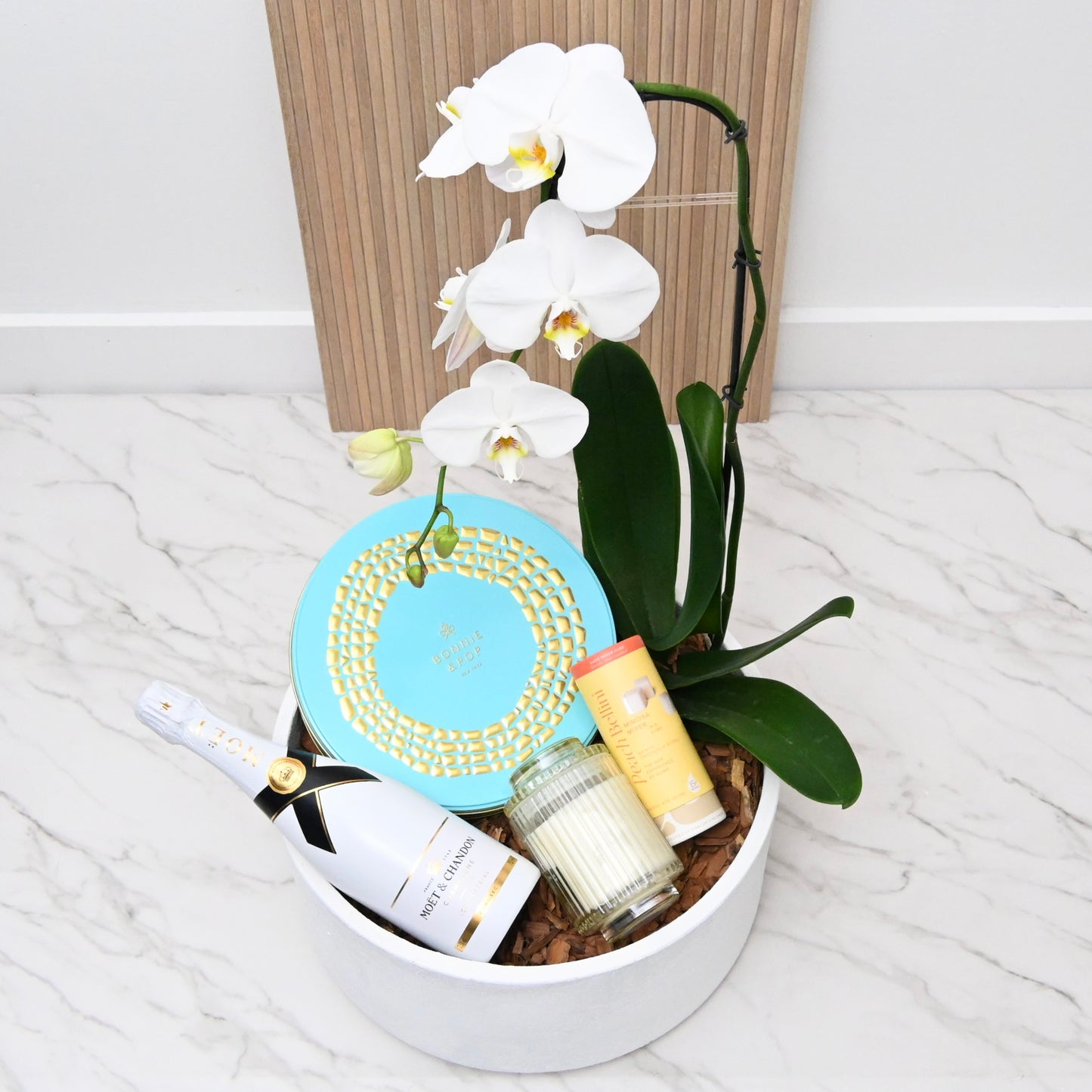 The Moët Ice Celebration Orchid Gift Bowl