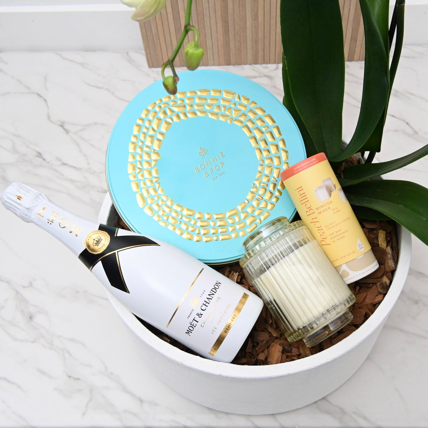 The Moët Ice Celebration Orchid Gift Bowl